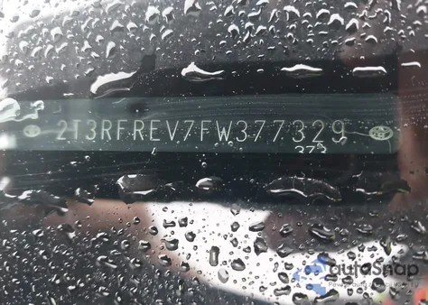 2015 Toyota Rav4 Xle from USA, damaged, VIN 2T3RFREV7FW377329